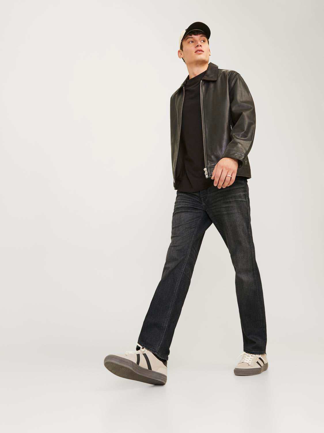 JJICLARK Jeans - Black Denim